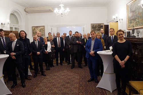 Spotkanie Świąteczne przedstawicieli Środowisk gospodarczych  Polski, Czech i Słowacji w KG RP